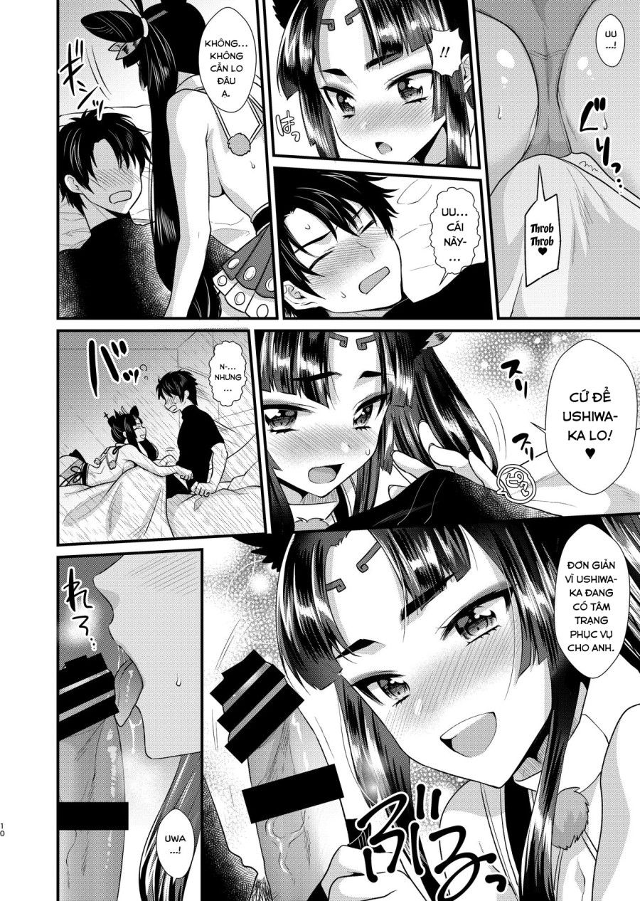 Phần Thưởng Của Ushiwakamaru. Oneshot page 9 - Giả Dược