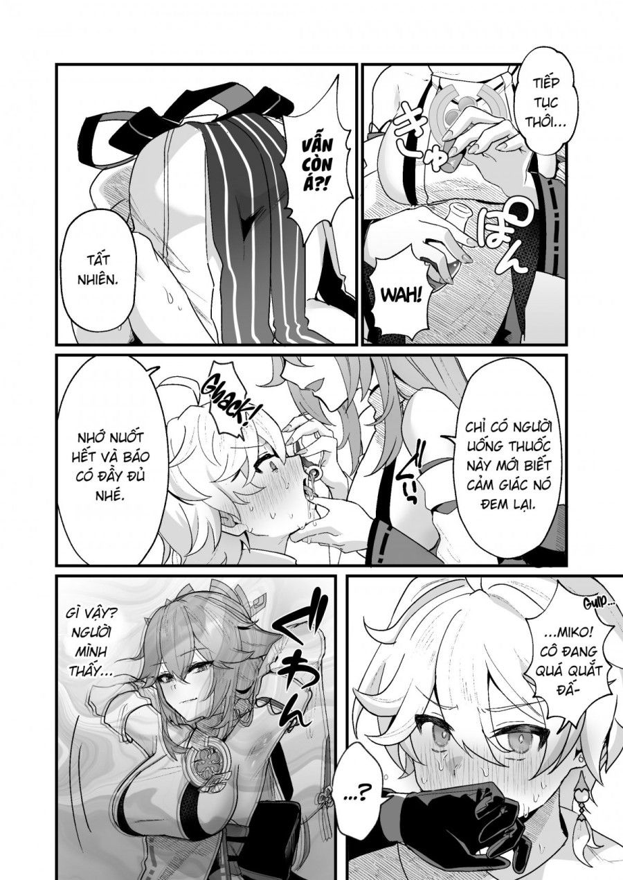 Phát Triển Xx Bí Mật Oneshot page 14 - Giả Dược