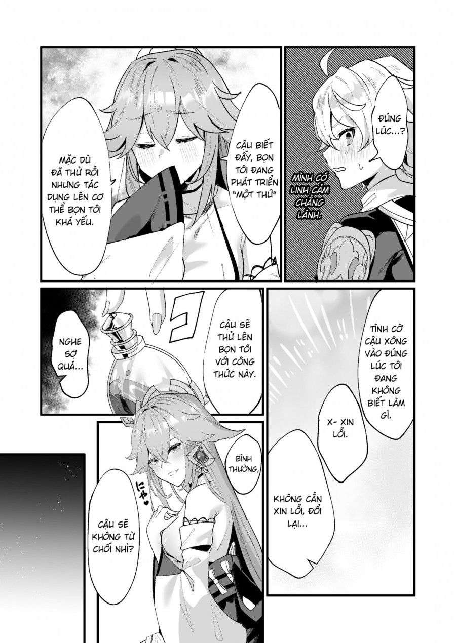 Phát Triển Xx Bí Mật Oneshot page 7 - Giả Dược