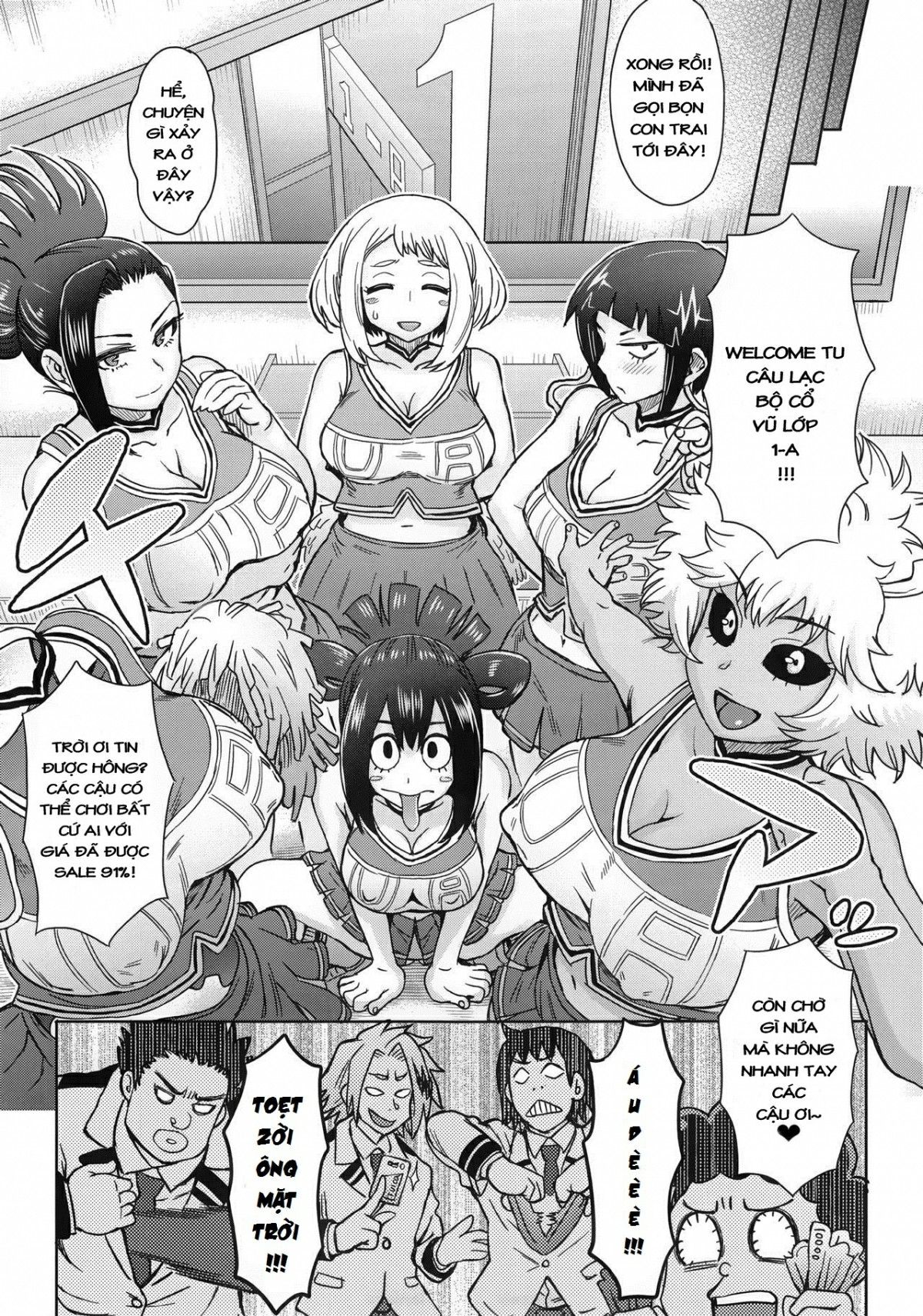 đọc truyện Phía Sau Một Cô Gái Trong Nghành Đụ Dạo... (boku No Hero Academia) Oneshot ảnh 11 tại Giả Dược
