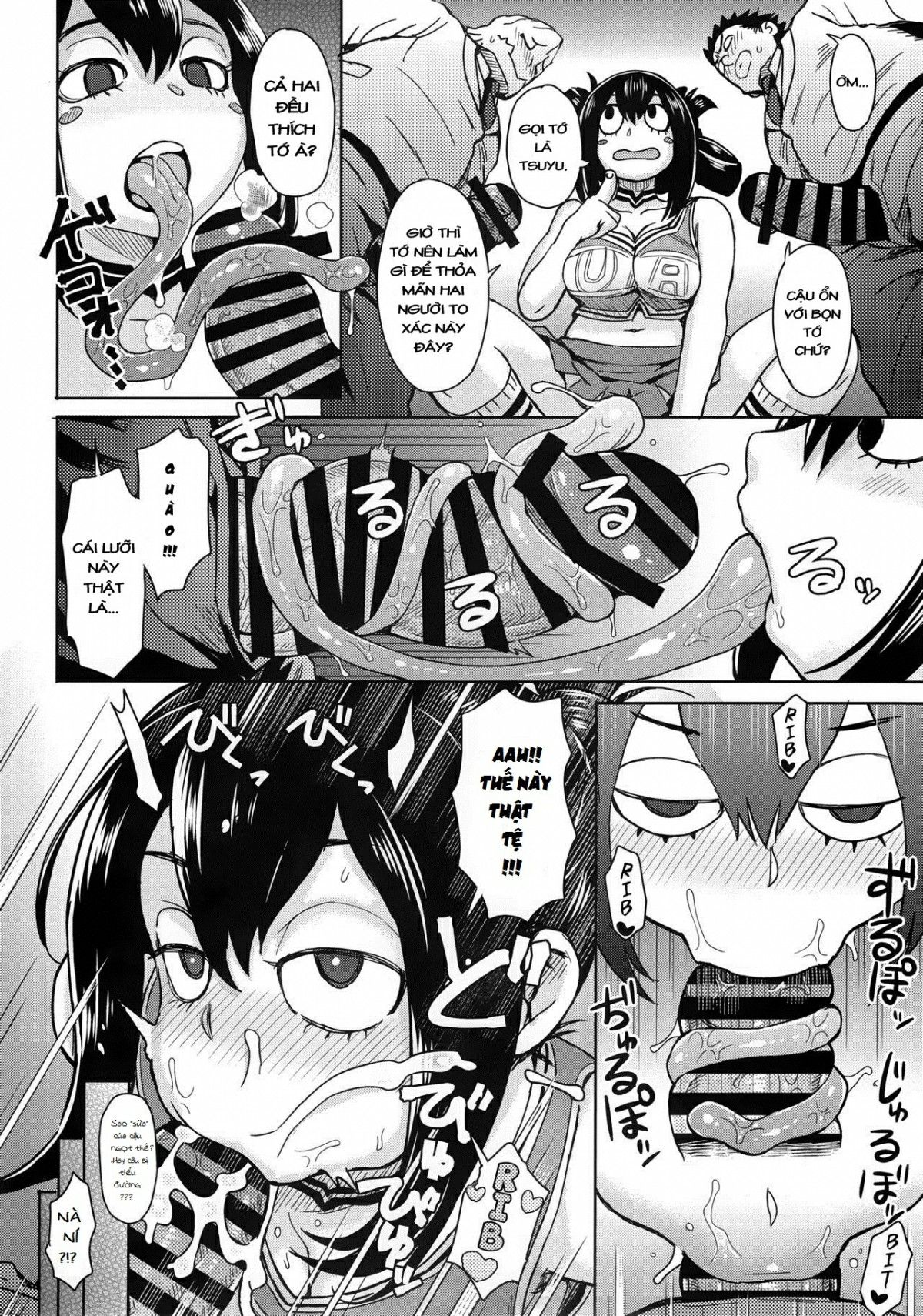 đọc truyện Phía Sau Một Cô Gái Trong Nghành Đụ Dạo... (boku No Hero Academia) Oneshot ảnh 12 tại Giả Dược