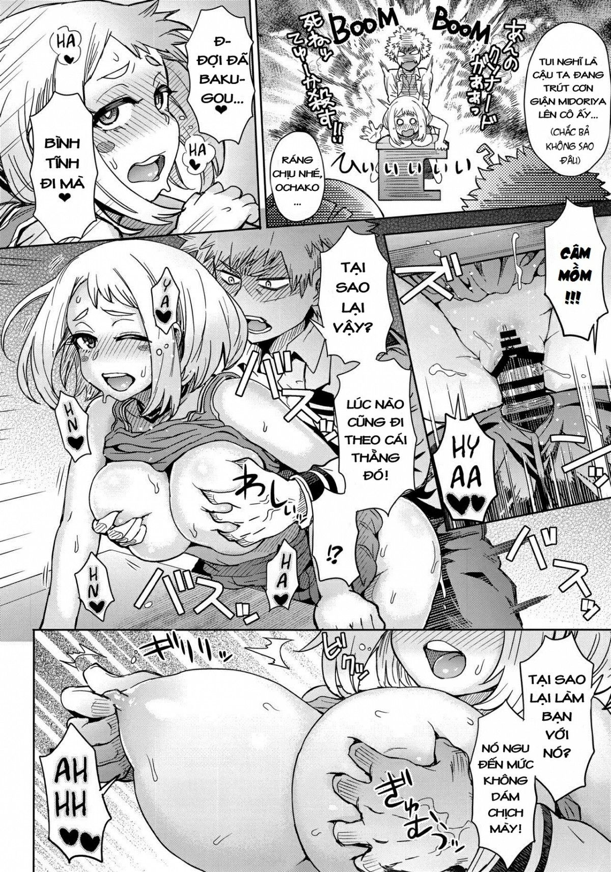 đọc truyện Phía Sau Một Cô Gái Trong Nghành Đụ Dạo... (boku No Hero Academia) Oneshot ảnh 20 tại Giả Dược