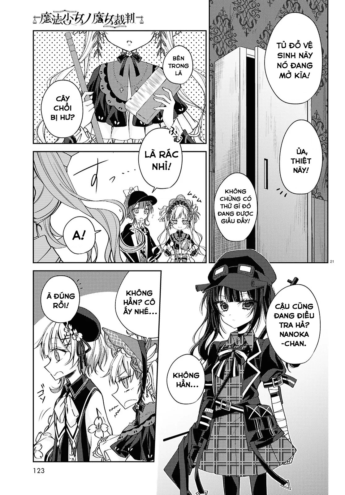 đọc truyện Phiên Tòa Xét Xử Phù Thủy Của Ma Pháp Thiếu Nữ Chương 4 ảnh 22 tại Thiên Thai Truyện