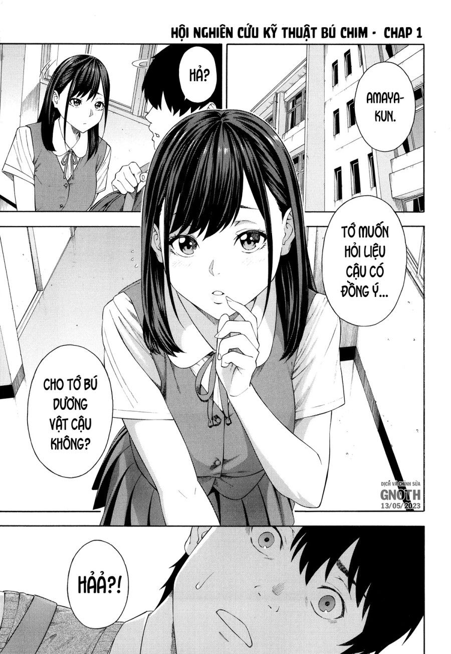 Phòng Nghiên Cứu Fallatio Chương 1 page 6 - Giả Dược