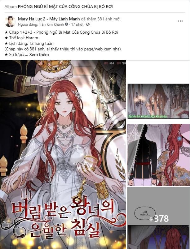 đọc truyện Phòng Ngủ Bí Mật Của Công Chúa Bị Bỏ Rơi Chương 3.1 ảnh 1 tại Giả Dược
