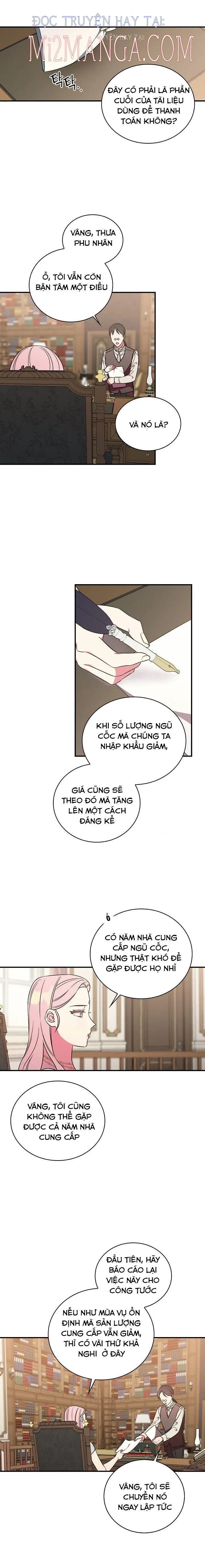 đọc truyện Phu Nhân Mong Manh Yếu Đuối Của Công Tước Chương 18.5 ảnh 5 tại Thiên Thai Truyện