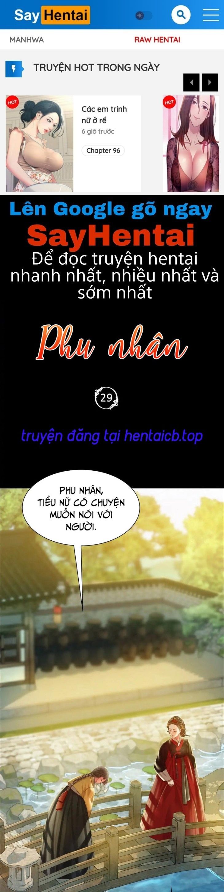 đọc truyện Phu Nhân Chương 29 ảnh 1 tại Truyện Dạ Ký
