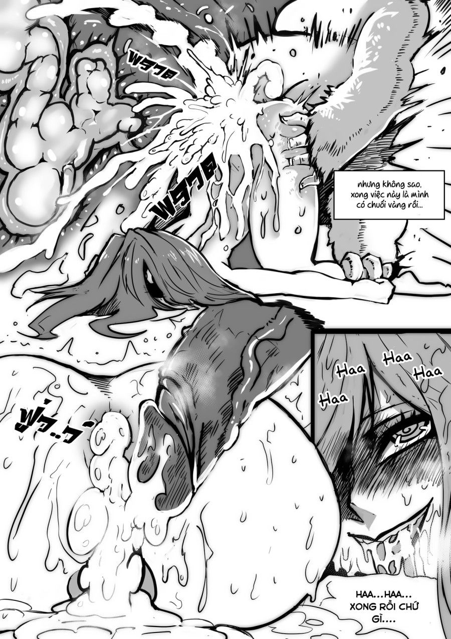 Phù Thủy Và Quả Chuối Vàng! Oneshot page 10 - Giả Dược
