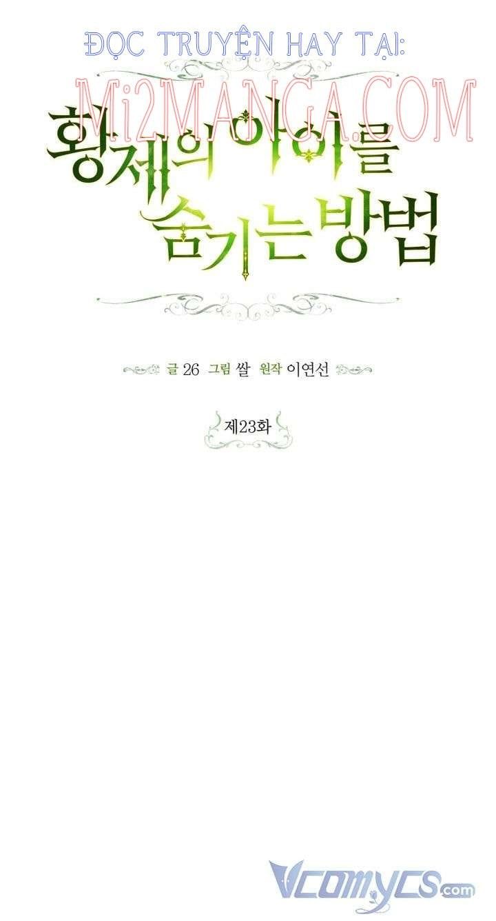 đọc truyện Phương Pháp Che Giấu Đứa Con Của Hoàng Đế Chương 23.5 ảnh 13 tại Thiên Thai Truyện