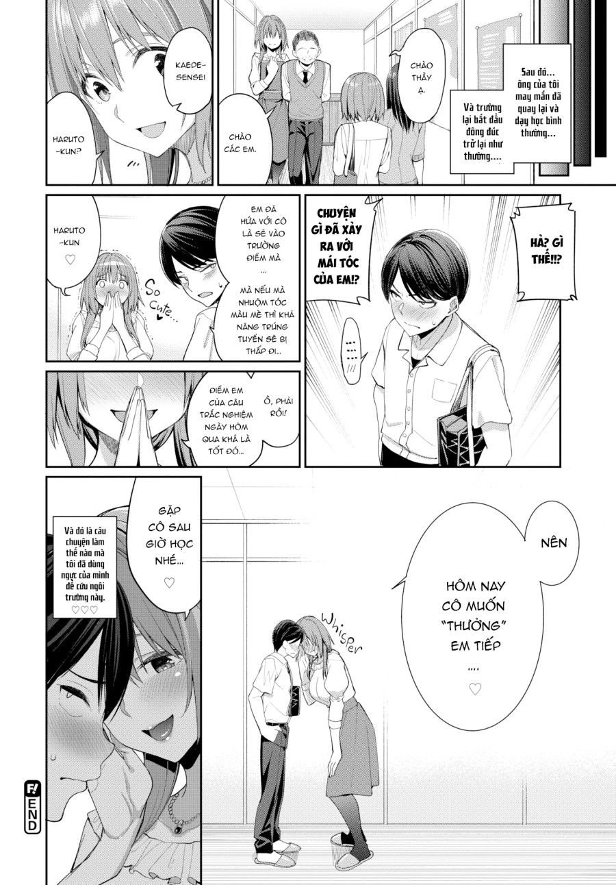 Phương Pháp Giảng Dạy Bằng Ngực Của Kaede Sensei Chương 1 page 27 - Giả Dược