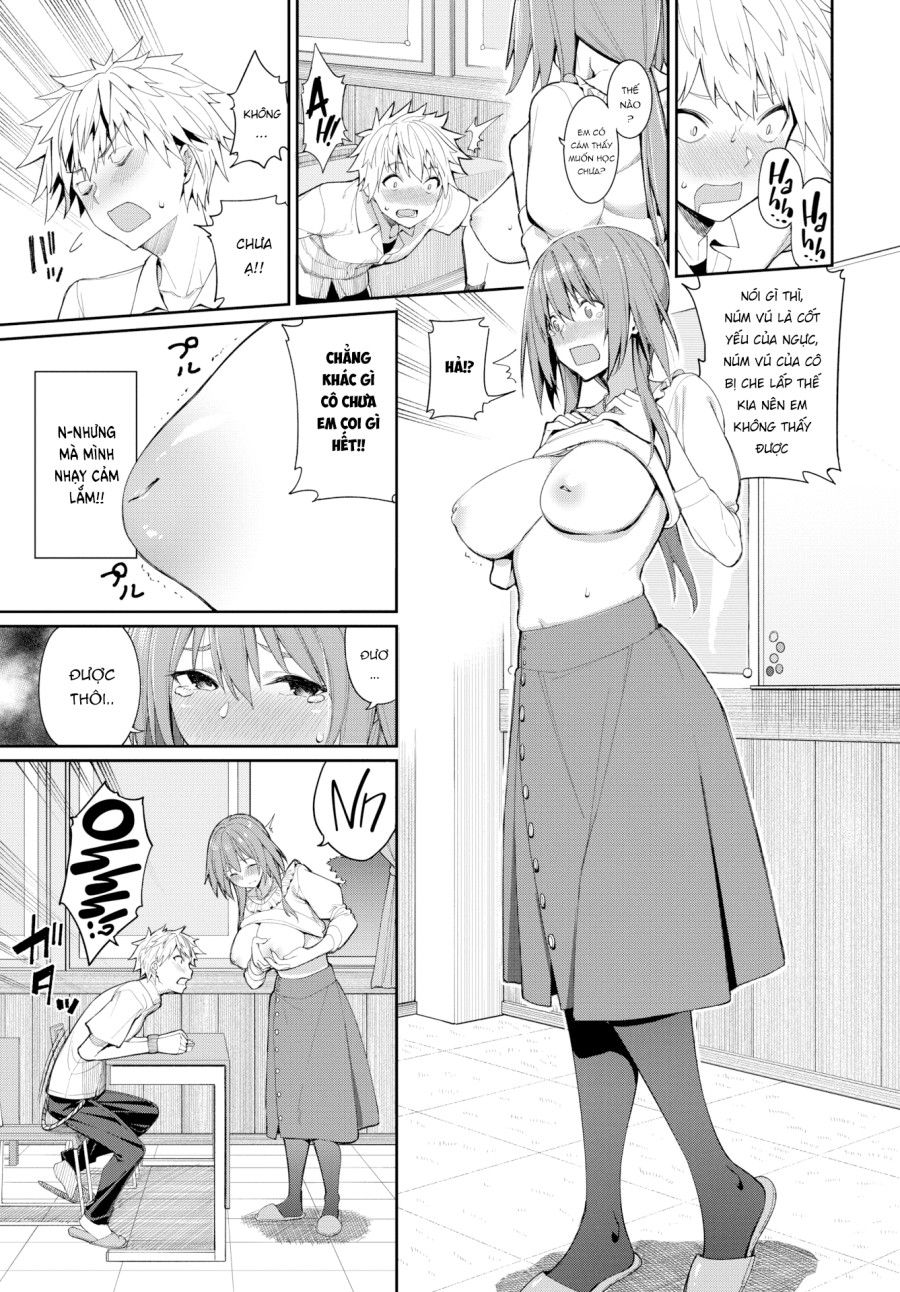 Phương Pháp Giảng Dạy Bằng Ngực Của Kaede Sensei Chương 1 page 8 - Giả Dược