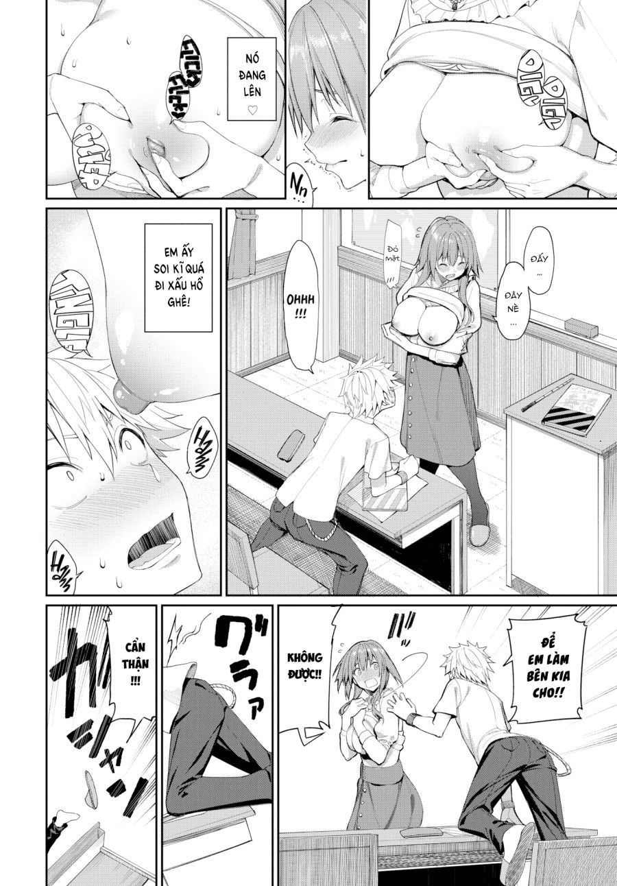 Phương Pháp Giảng Dạy Bằng Ngực Của Kaede Sensei Chương 1 page 9 - Giả Dược