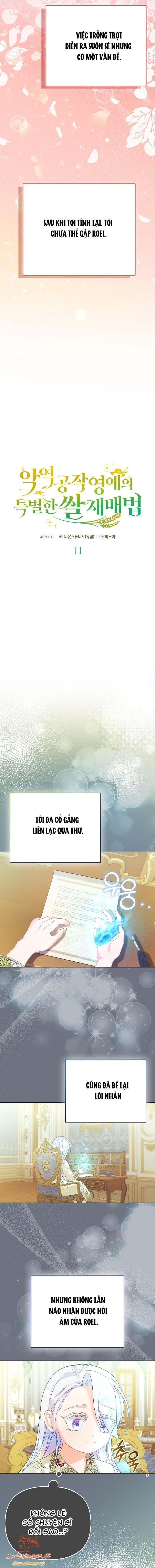 đọc truyện Phương Pháp Trồng Lúa Đặc Biệt Của Ác Nữ Chương 11 ảnh 8 tại Thiên Thai Truyện