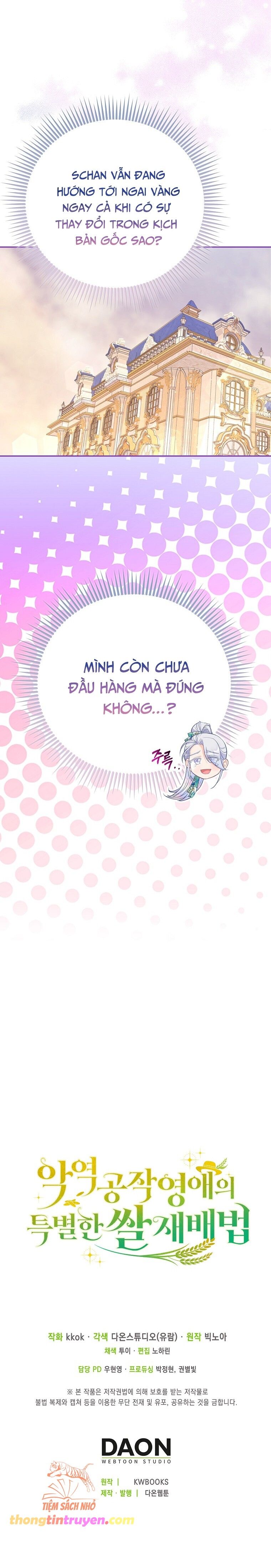 đọc truyện Phương Pháp Trồng Lúa Đặc Biệt Của Ác Nữ Chương 19 ảnh 22 tại Thiên Thai Truyện