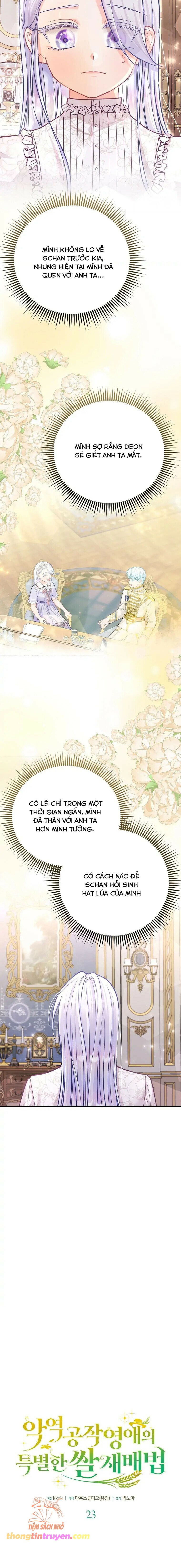 đọc truyện Phương Pháp Trồng Lúa Đặc Biệt Của Ác Nữ Chương 23 ảnh 8 tại Thiên Thai Truyện