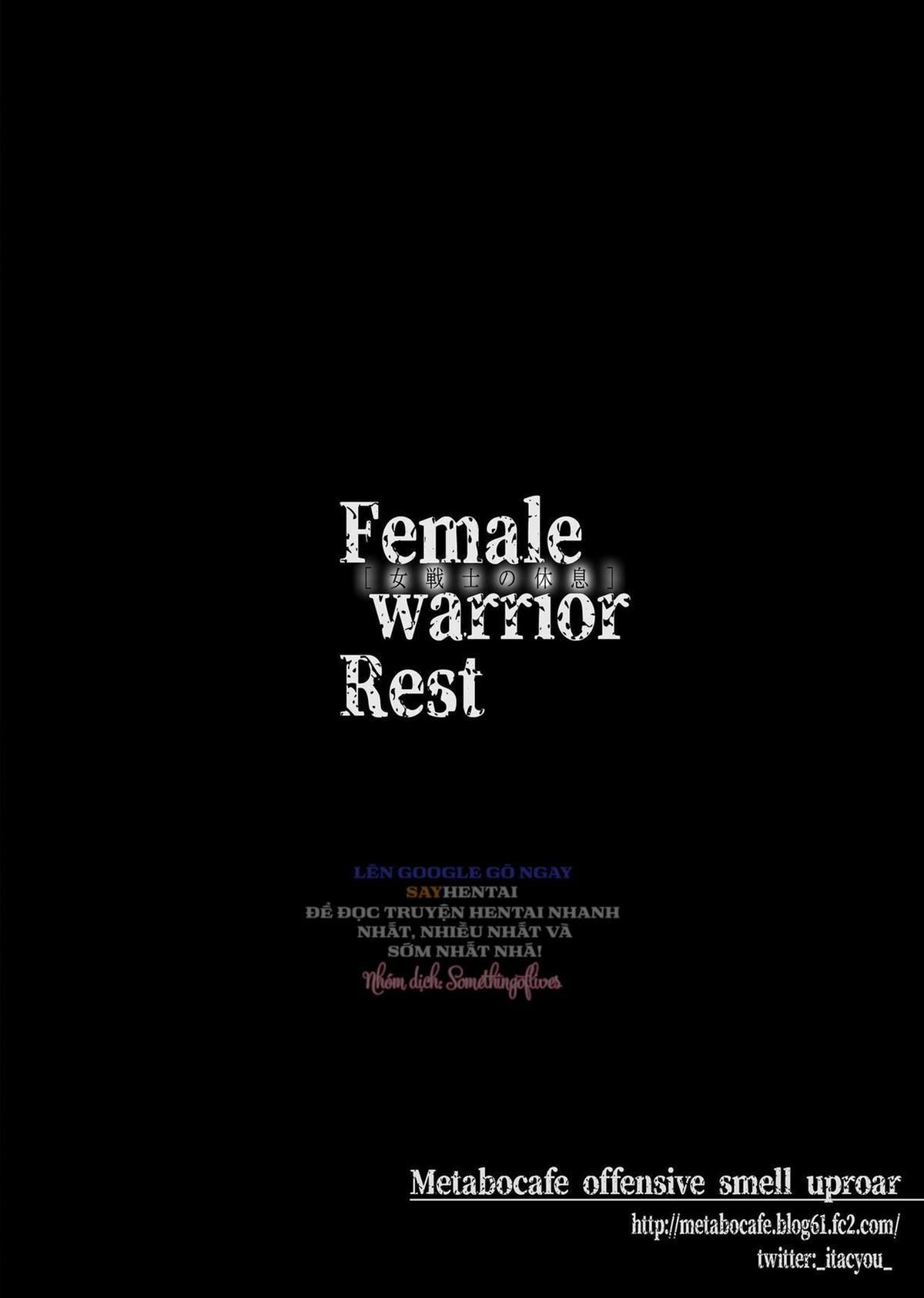 đọc truyện Phút Giây Nghỉ Ngơi Của Nàng Nữ Chiến Binh Chương 1 ảnh 20 tại Thiên Thai Truyện