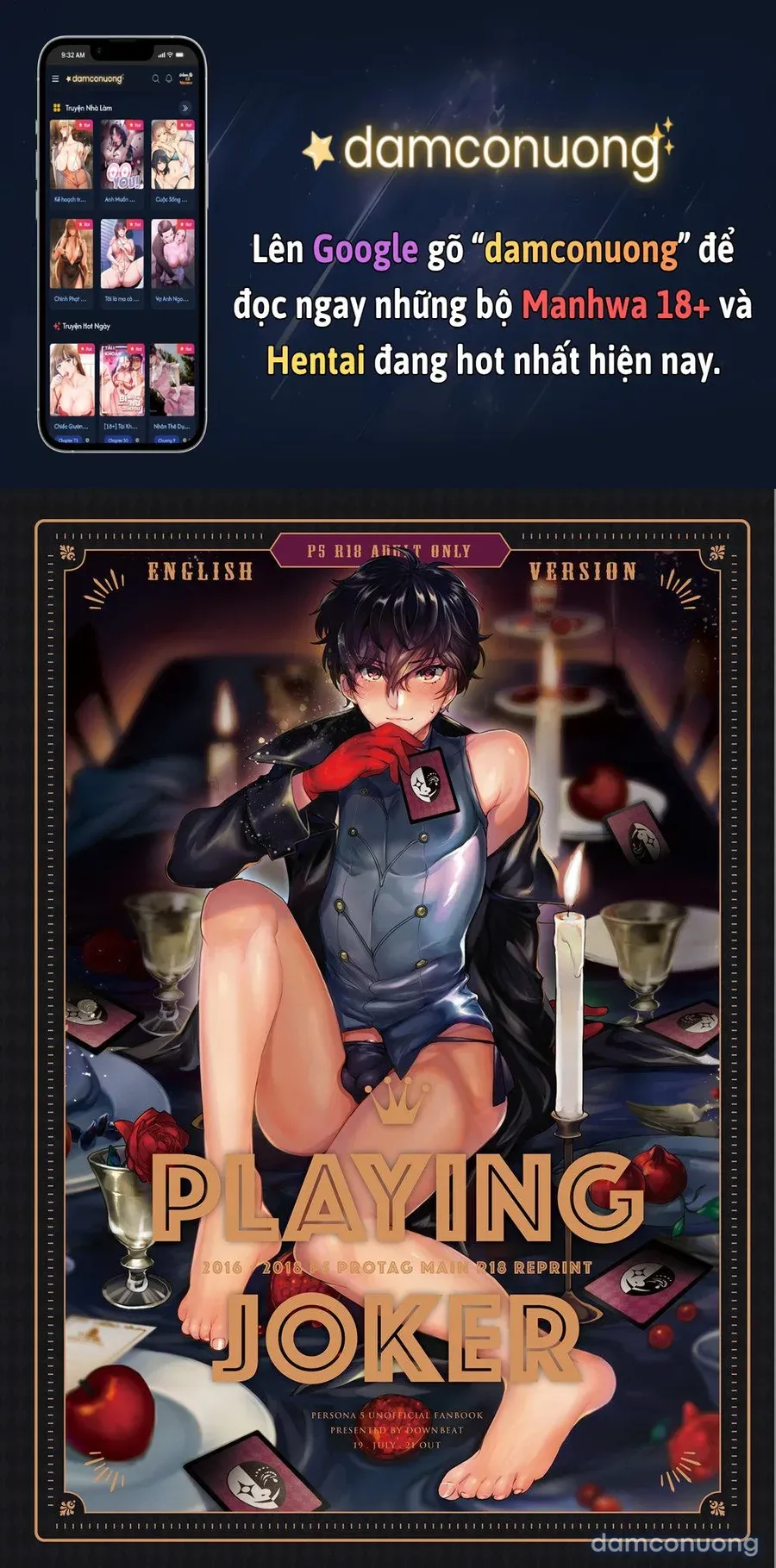 đọc truyện Playing Joker ~mob X Shujinkou Soushuuhen~ (persona 5) Chương 1 ảnh 2 tại Thiên Thai Truyện
