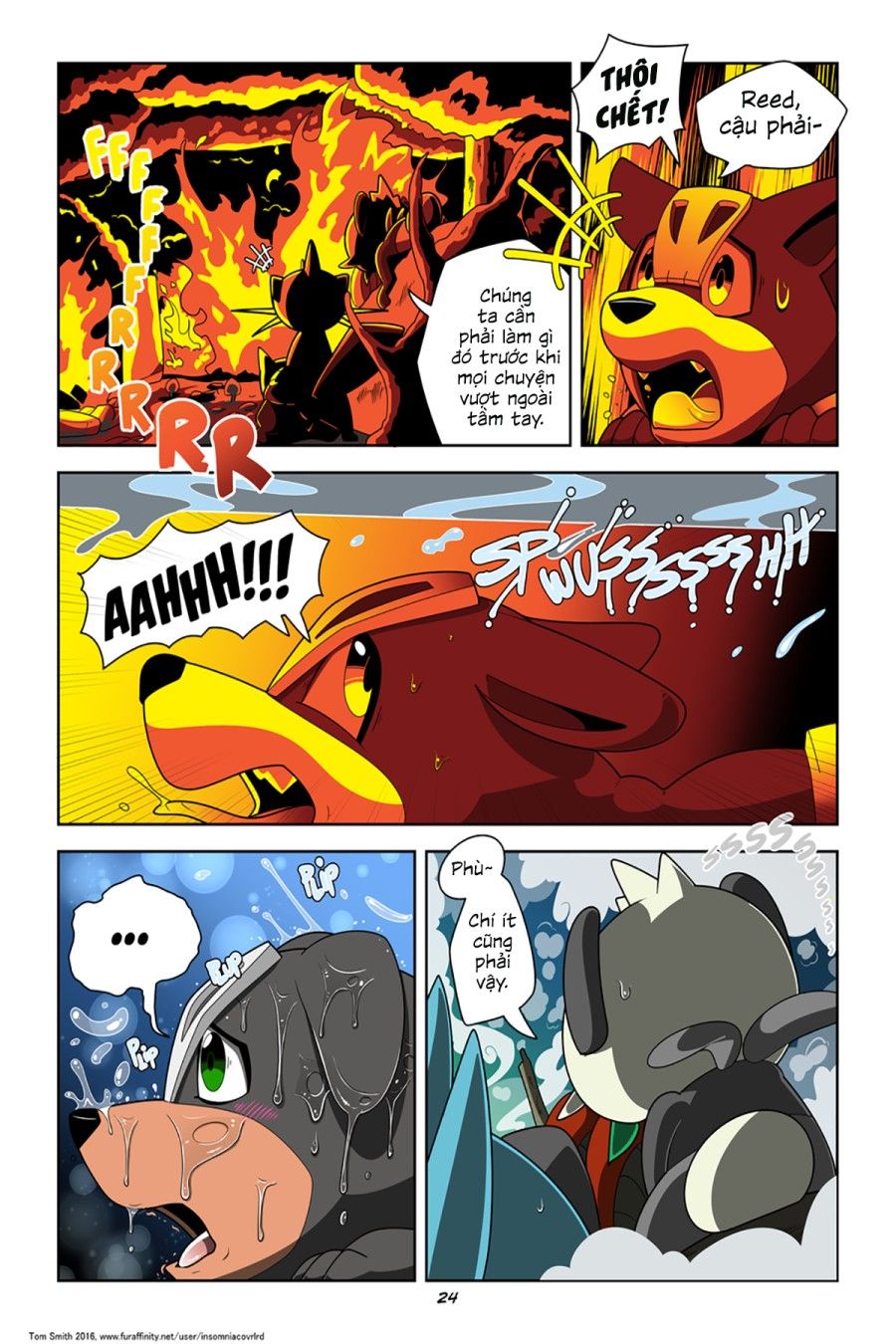 Playing With Fire P2 Oneshot page 30 - Giả Dược