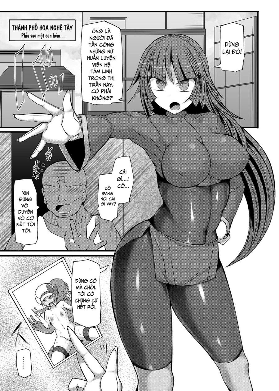 Pokemon Gym Leader Natsume Kyousei Saimin Gym Battle ～joushiki Kaihen Dosukebe Rape Acme～ Oneshot page 6 - Giả Dược