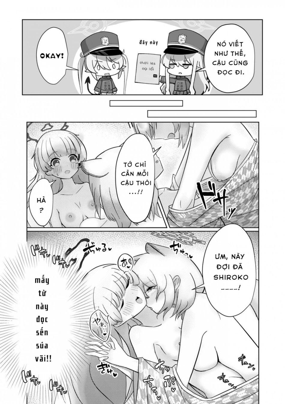 [pomepome Kokuuken (makolas)] Shuposhupo Nakayoshi Futari De Sex Gokko Hen Chương 0 page 5 - Giả Dược