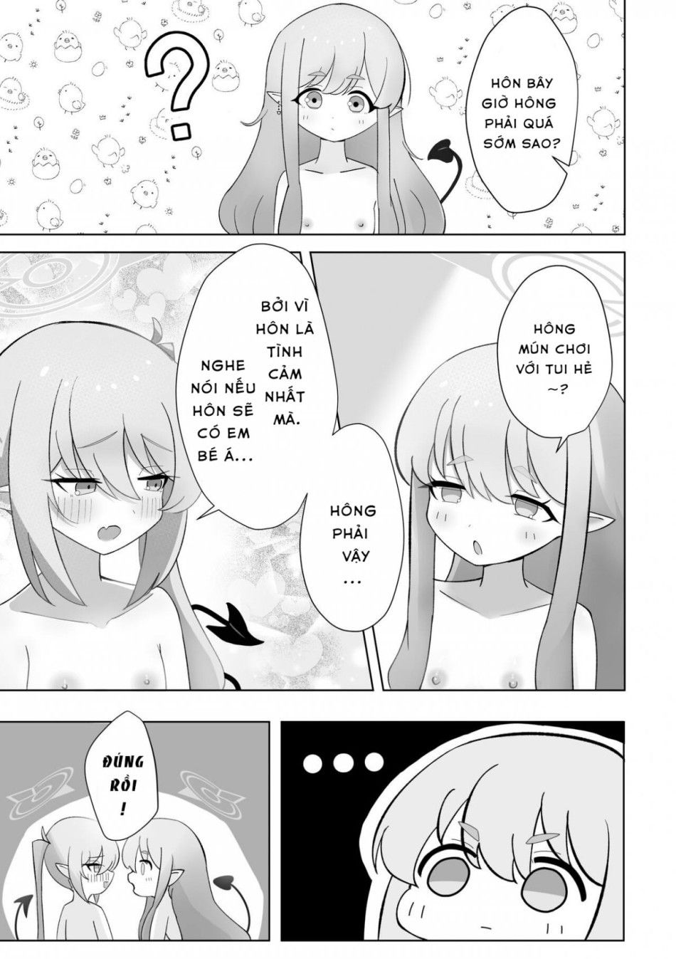 [pomepome Kokuuken (makolas)] Shuposhupo Nakayoshi Futari De Sex Gokko Hen Chương 0 page 9 - Giả Dược