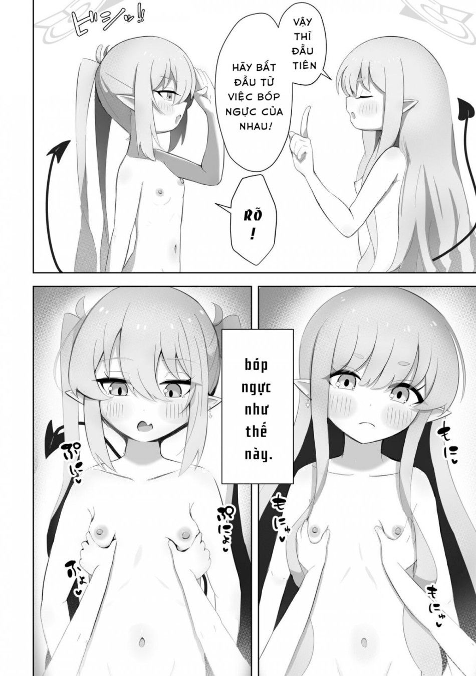 [pomepome Kokuuken (makolas)] Shuposhupo Nakayoshi Futari De Sex Gokko Hen Chương 0 page 10 - Giả Dược