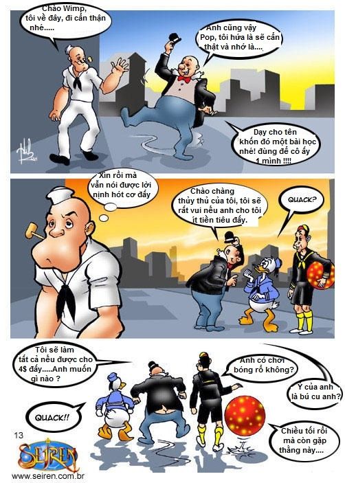 Popeye: Chàng Thủy Thủ !!! Oneshot page 13 - Giả Dược