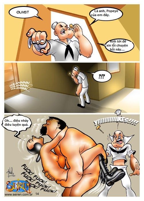 Popeye: Chàng Thủy Thủ !!! Oneshot page 14 - Giả Dược