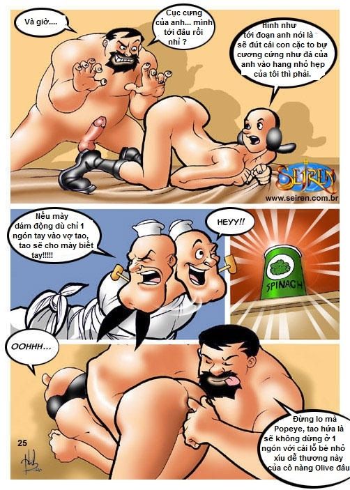 Popeye: Chàng Thủy Thủ !!! Oneshot page 25 - Giả Dược