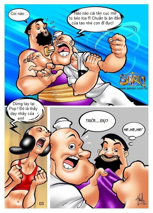 Popeye: Chàng Thủy Thủ !!! Oneshot page 4 - Giả Dược