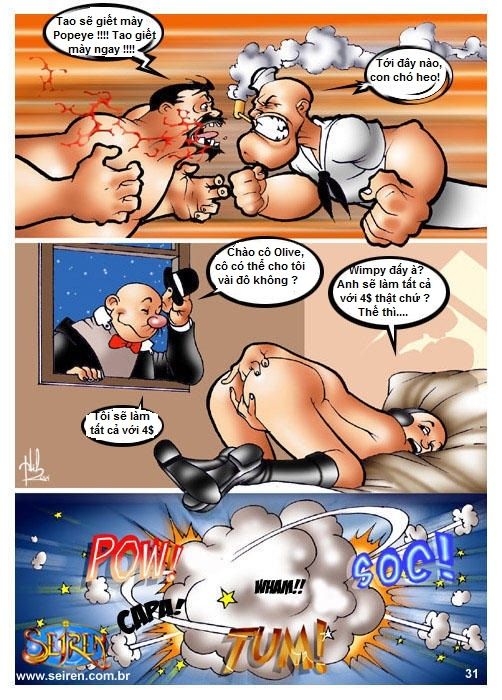 Popeye: Chàng Thủy Thủ !!! Oneshot page 31 - Giả Dược