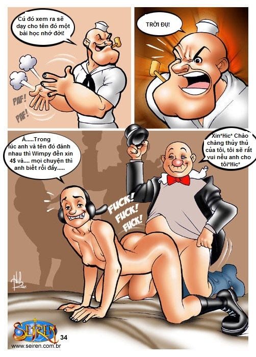 Popeye: Chàng Thủy Thủ !!! Oneshot page 34 - Giả Dược