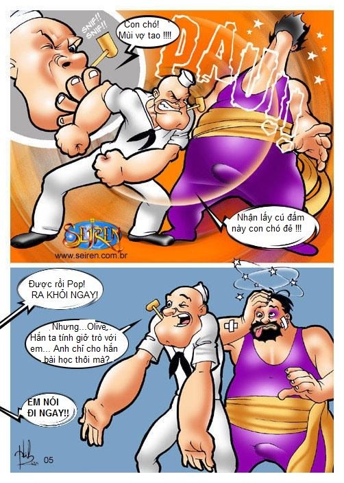 Popeye: Chàng Thủy Thủ !!! Oneshot page 6 - Giả Dược