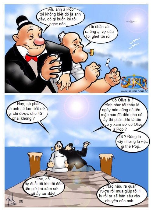Popeye: Chàng Thủy Thủ !!! Oneshot page 8 - Giả Dược