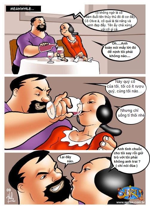 Popeye: Chàng Thủy Thủ !!! Oneshot page 9 - Giả Dược