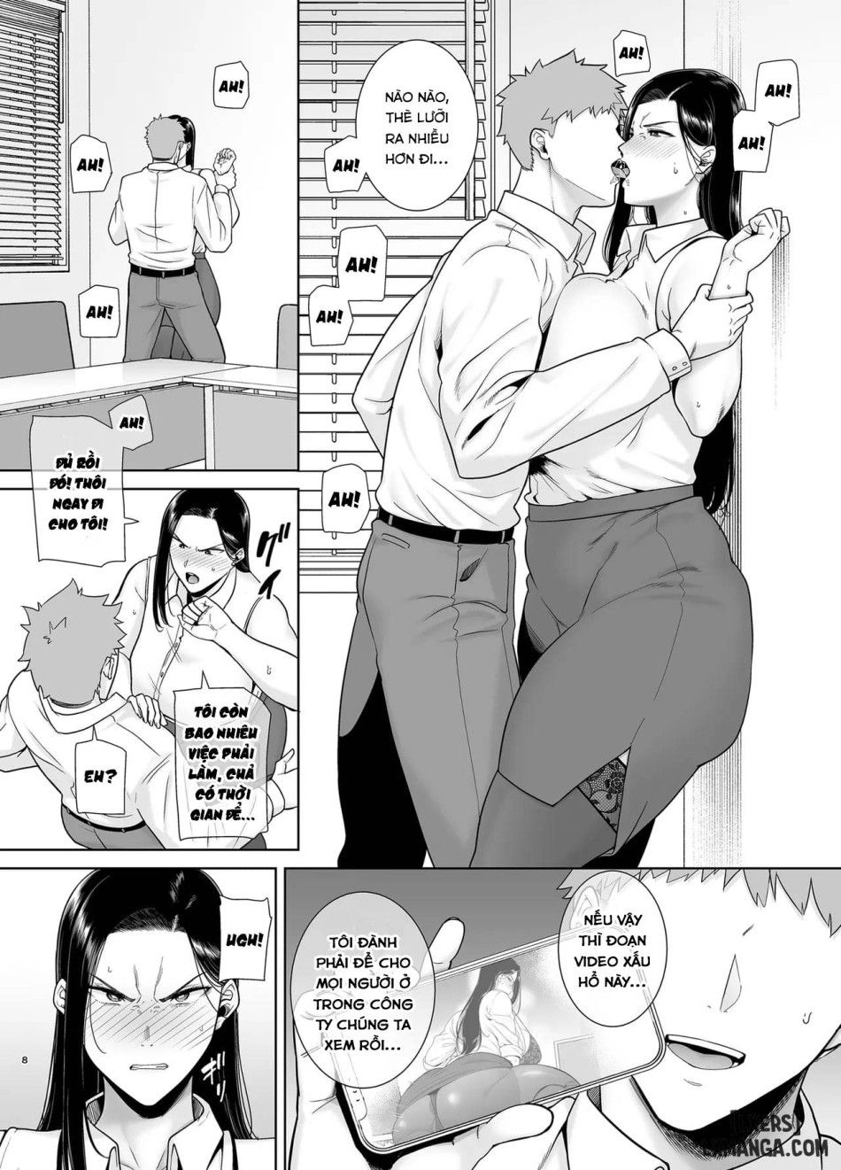 Powerhara Onna Joushi To Shachiku-kun 2 Oneshot page 6 - Giả Dược