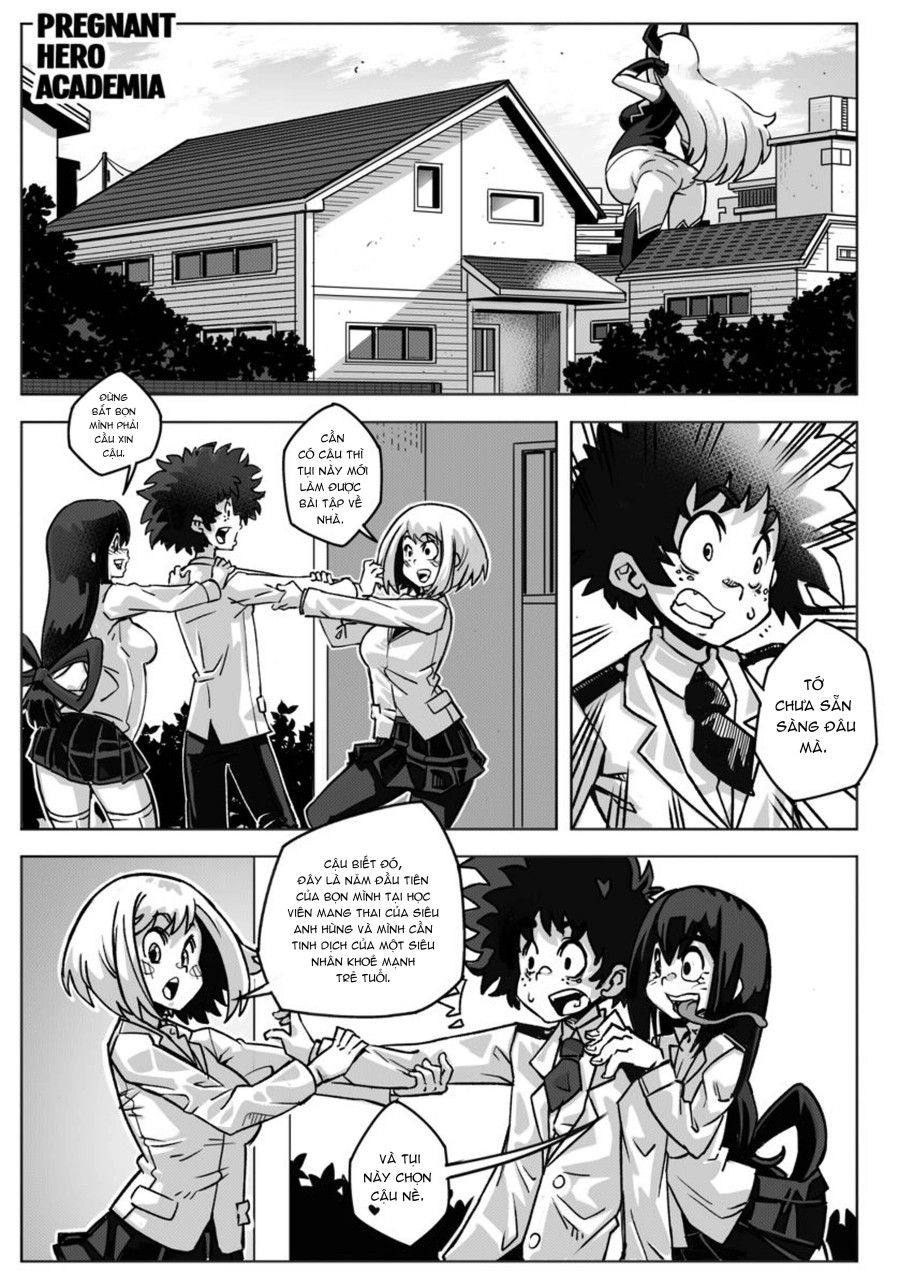 Pregnant Hero Academia Oneshot page 2 - Giả Dược