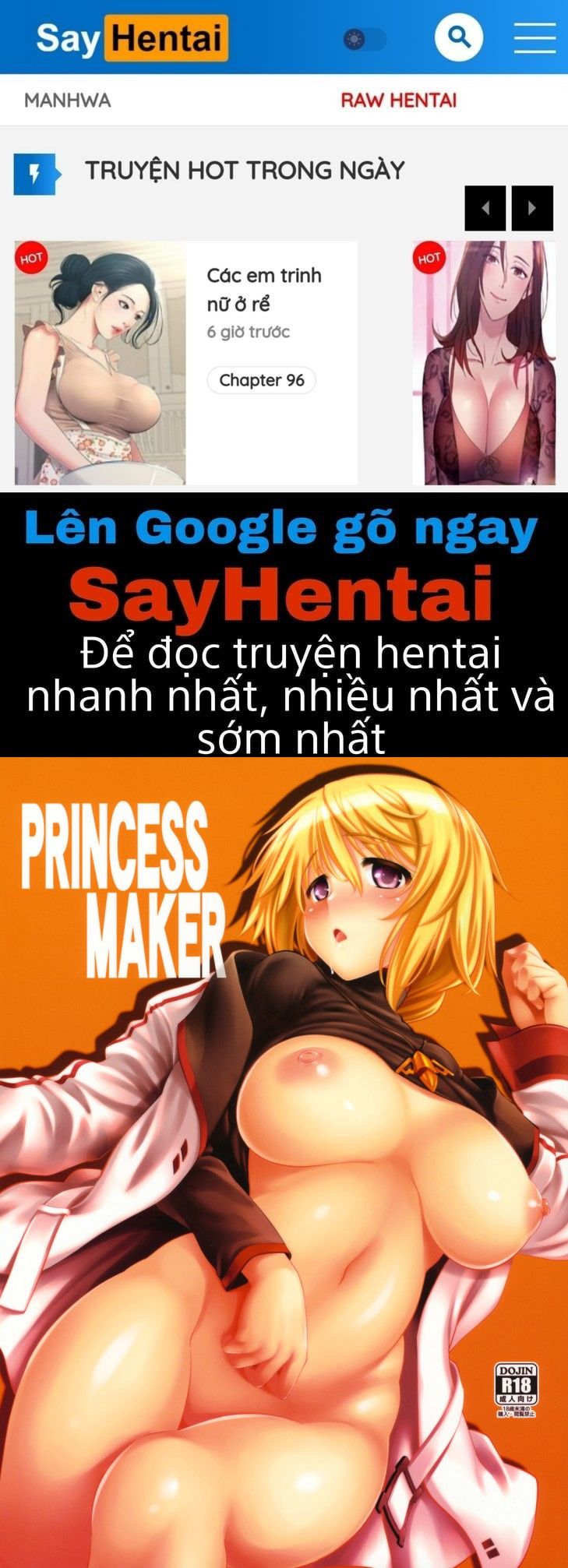 đọc truyện Princess Maker Oneshot ảnh 1 tại Giả Dược