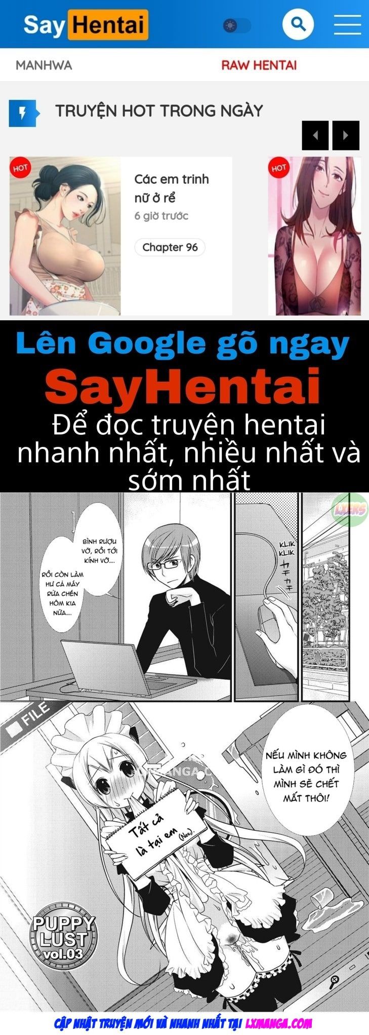 đọc truyện Puppy Lust Chương 3 ảnh 1 tại Giả Dược