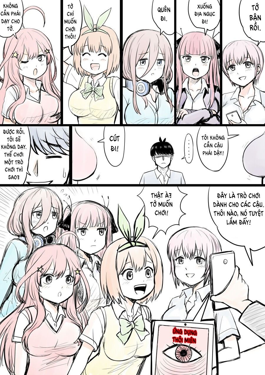 đọc truyện [pure Heart] Gotoubun No Hanayome Manga Oneshot ảnh 1 tại Giả Dược