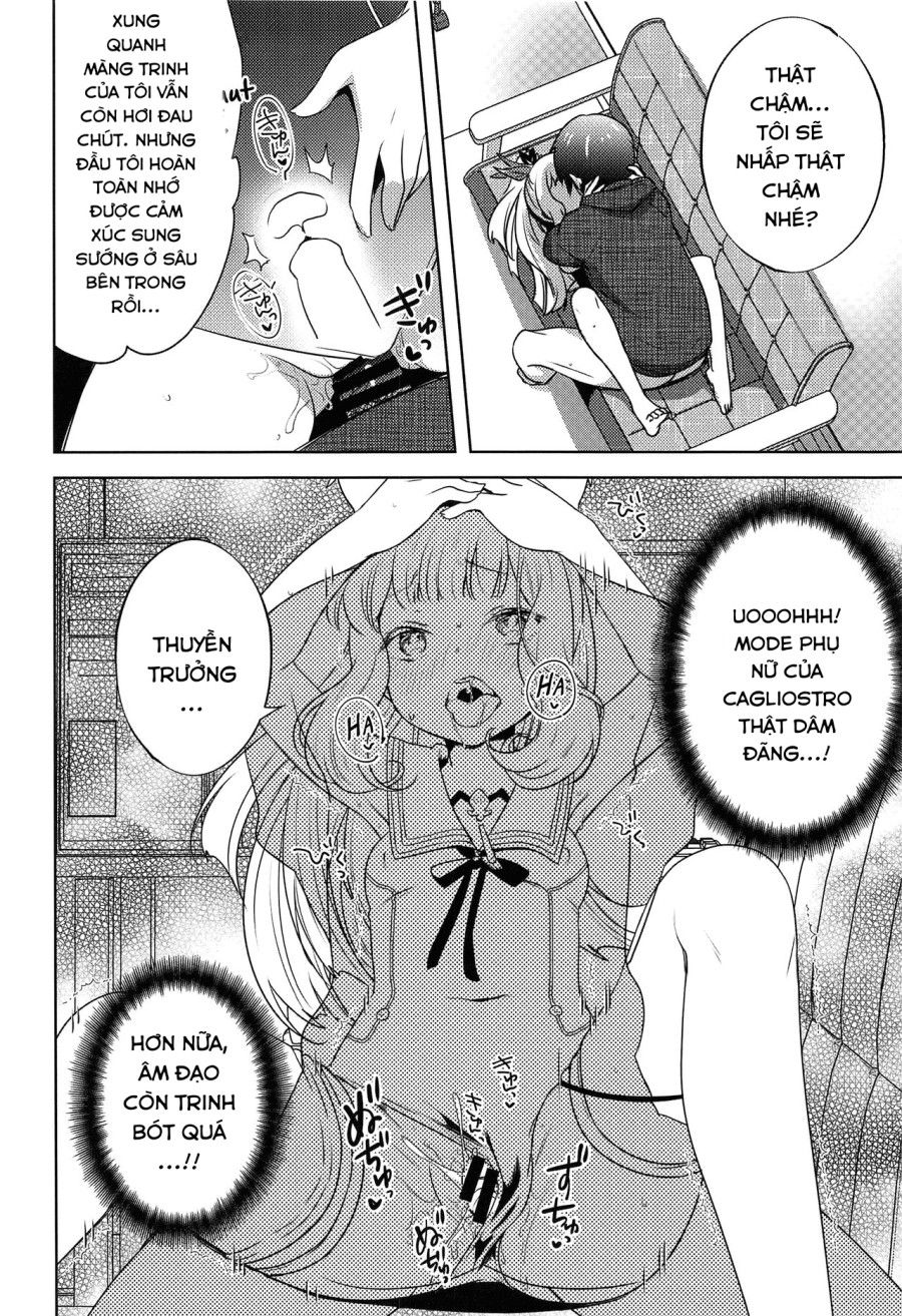 Quá Nghiện Gacha, Tôi Draw Luôn Cagliostro Ra Ngoài Đời Thật. Chương 0 page 16 - Giả Dược