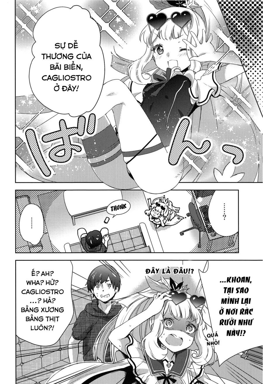Quá Nghiện Gacha, Tôi Draw Luôn Cagliostro Ra Ngoài Đời Thật. Chương 0 page 6 - Giả Dược