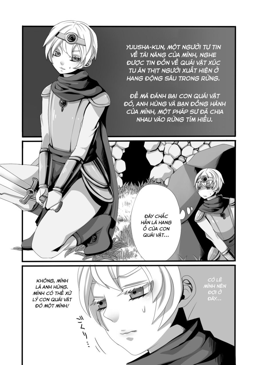 Quái Vật, Anh Hùng Và Pháp Sư Oneshot page 4 - Giả Dược