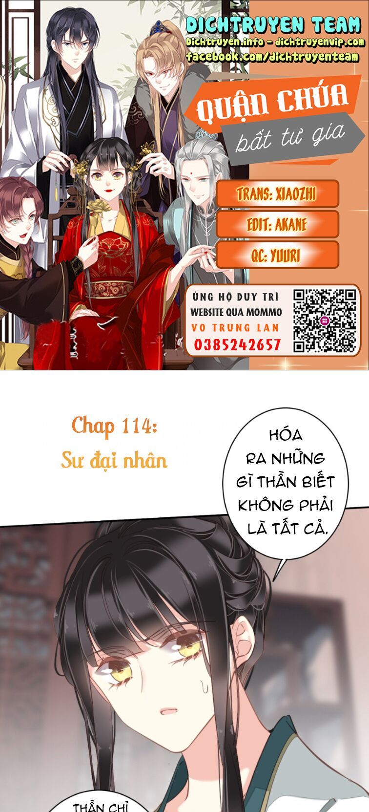 đọc truyện Quận Chúa Bất Tư Gia Chương 114 ảnh 1 tại Thiên Thai Truyện