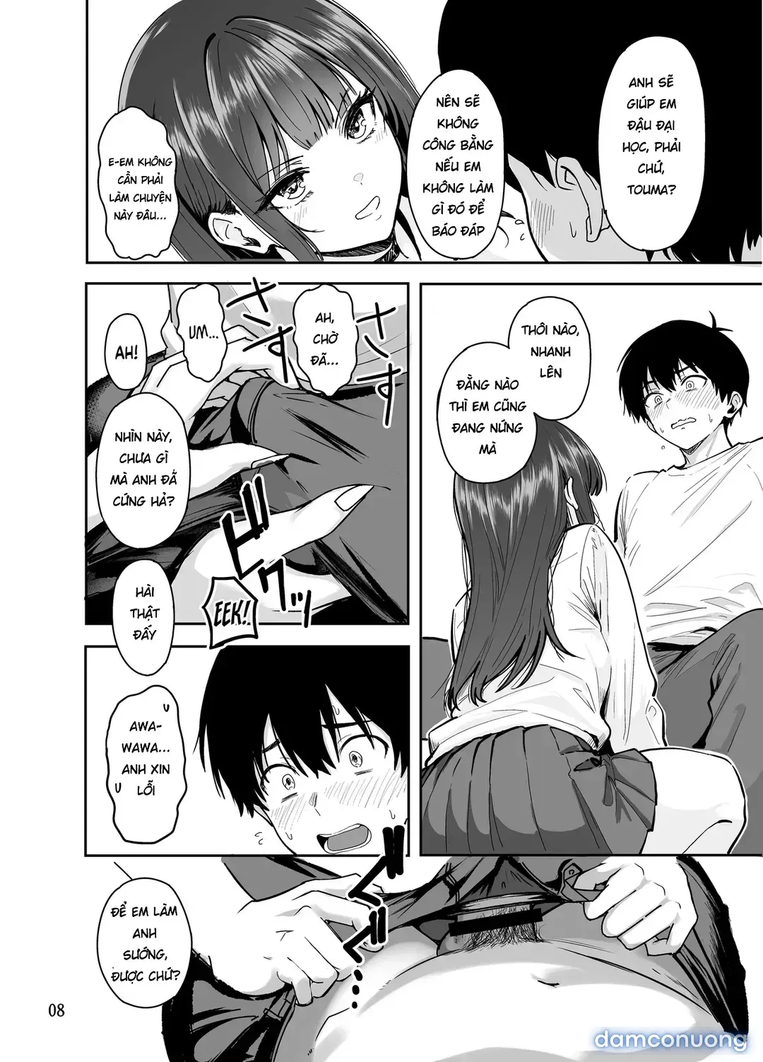 đọc truyện Quan Hệ Chịch Trần Xuất Trong Cùng Các Cô Nàng Gyaru. Chương 2 ảnh 9 tại Thiên Thai Truyện