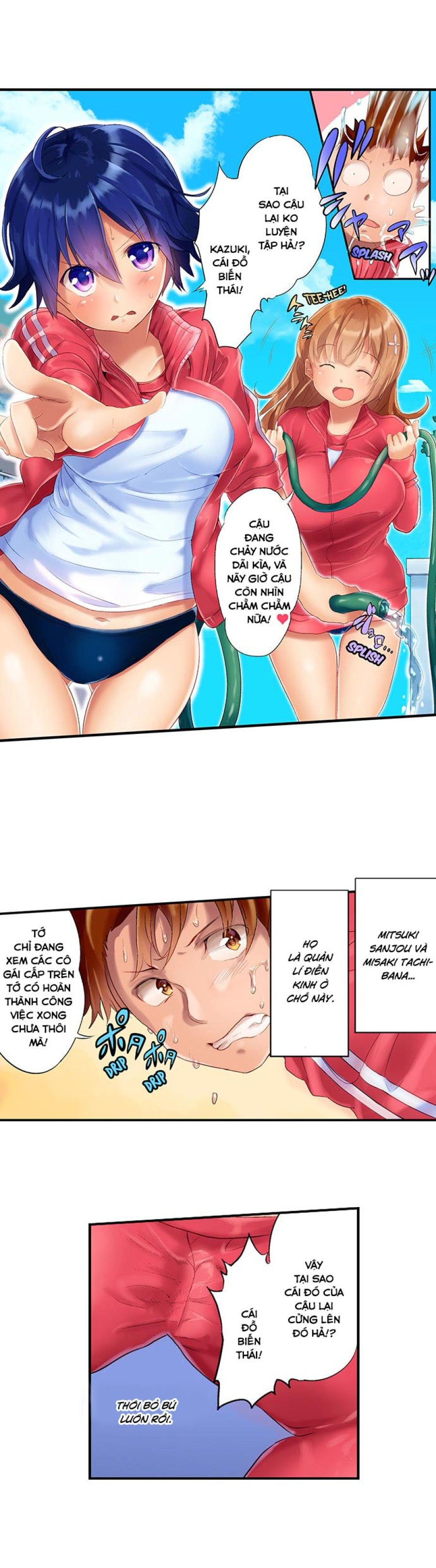 Quan Hệ Trong Phòng Tắm Hơi Ướt Đẫm Mồ Hôi Chương 1 page 4 - Giả Dược