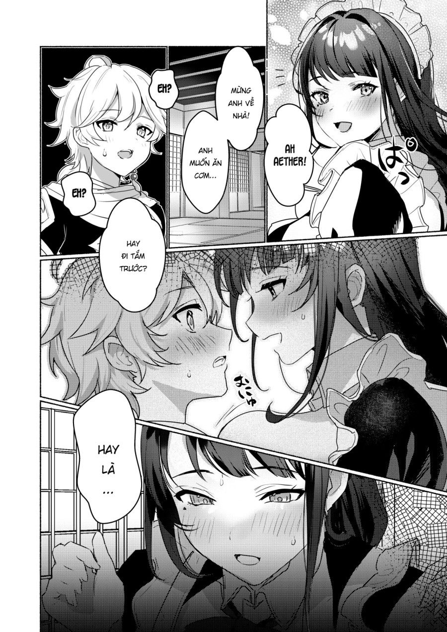 Quán Trà Hầu Gái Inazuma Chương 0 page 5 - Giả Dược