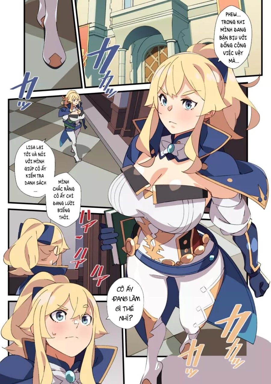 Quest Phụ Của Lisa Oneshot page 4 - Giả Dược