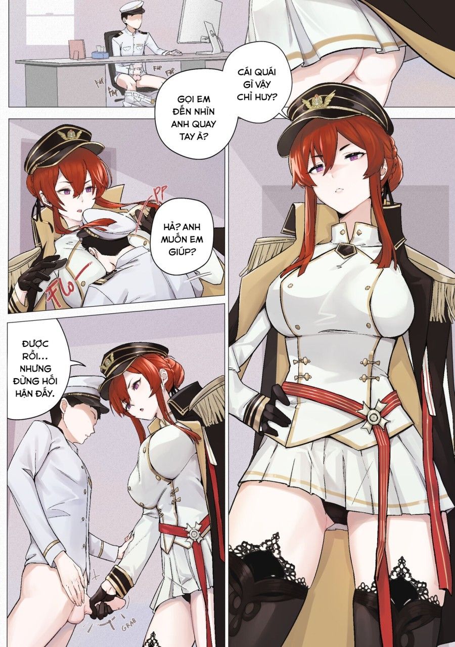 Quốc Vương Doujin H Azur Lane Oneshot page 5 - Giả Dược