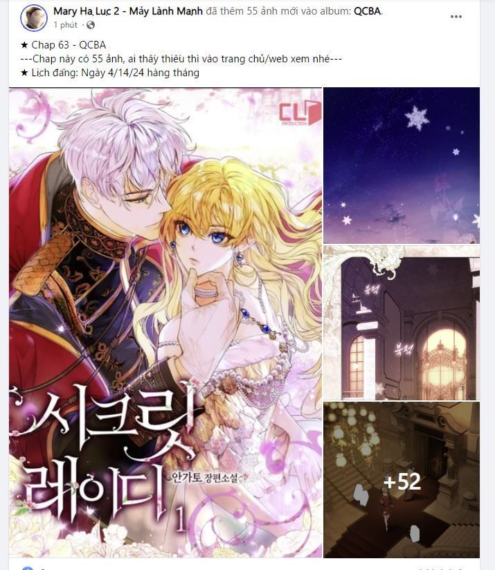 đọc truyện Quý Cô Bí Ẩn - Secret Lady Chương 63.1 ảnh 1 tại Giả Dược